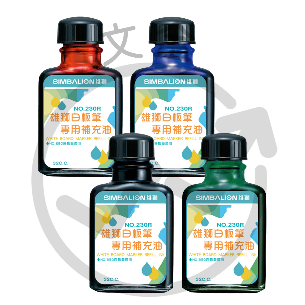 LION雄獅 油性白板筆補充液