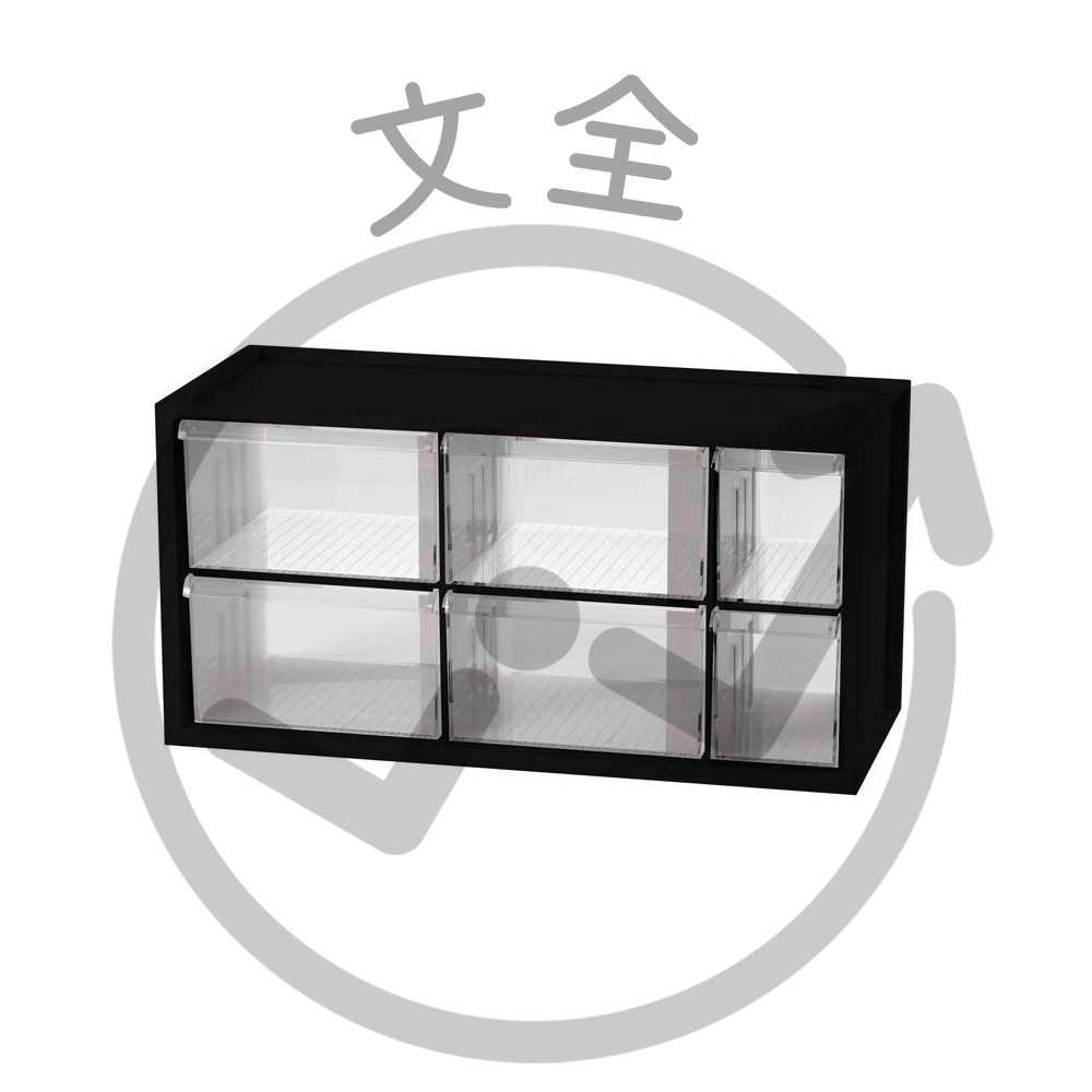 SHUTER樹德 A9小幫手零件分類箱(6抽)