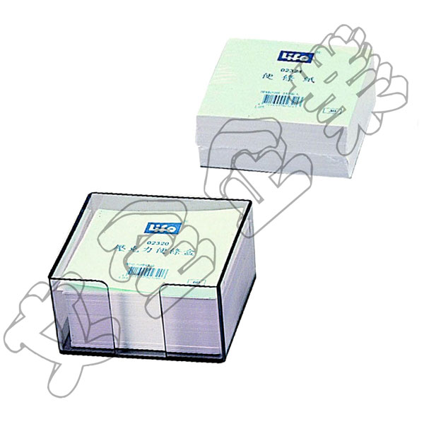 LIFE徠福 壓克力便條紙/盒 LIFE徠福 壓克力便條紙/盒