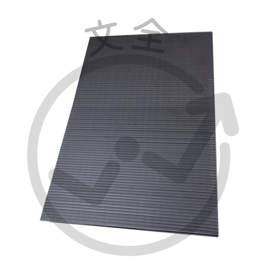 A4 PP瓦楞板-黑色