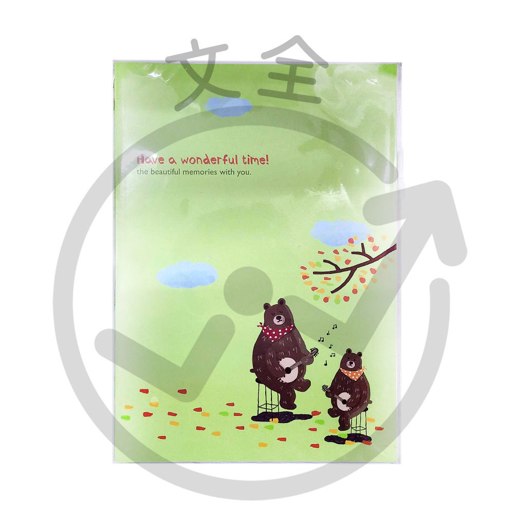 珠友 A4橫線定頁筆記本(內頁32張)