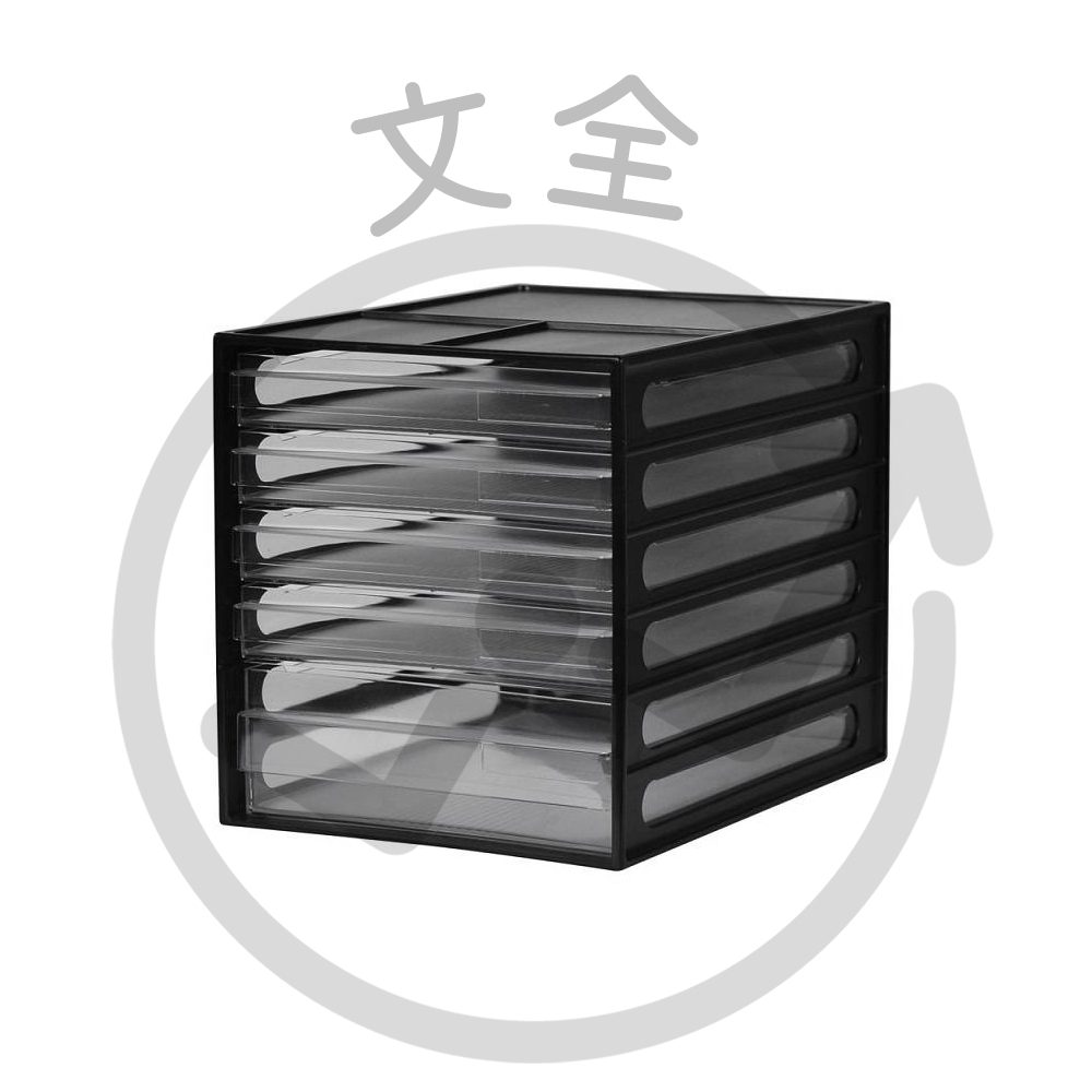 SHUTER樹德 A4桌上資料櫃(5抽)